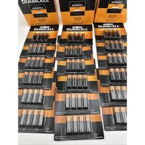 Duracell MN21B4 21/23 Alkaline 12 Volt Batteries 3 BOX Of 24-72 Total  EXP 2029